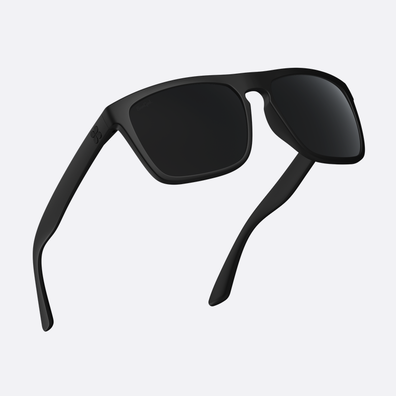 Black/Blue - Pillar Sunglasses